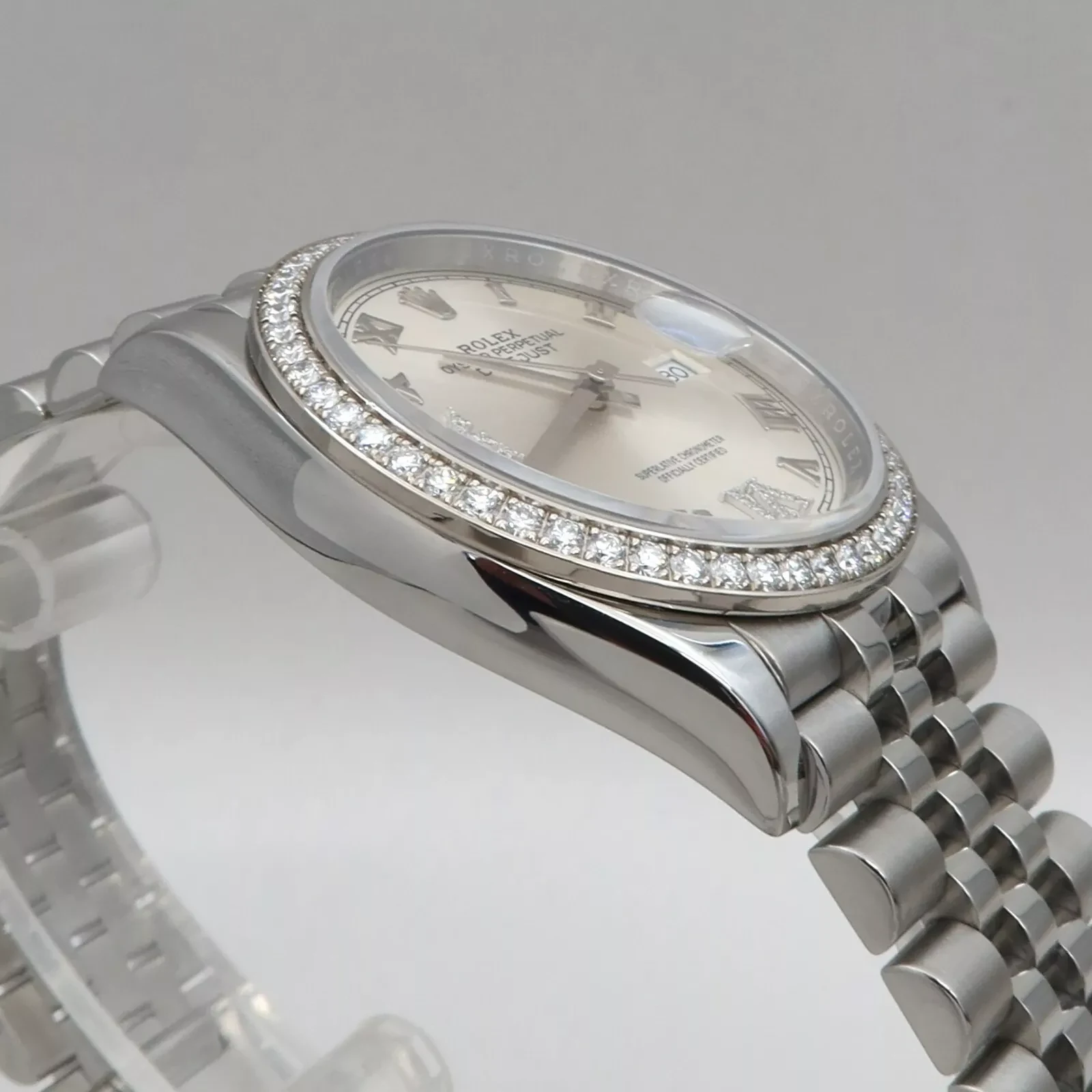 Rolex Datejust 36mm 126284 Silver Dial Jubilee Bracelet - Image 4