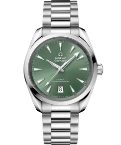 Omega Seamaster Aqua Terra Shades 38 mm Bay green Dial Stainless Steel Bracelet 220.10.38.20.10.002