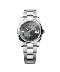 Alternative view of Rolex  Datejust 36mm 126200 Oyster Perpetual Wimbledon Dial Jubilee Stainless Steel