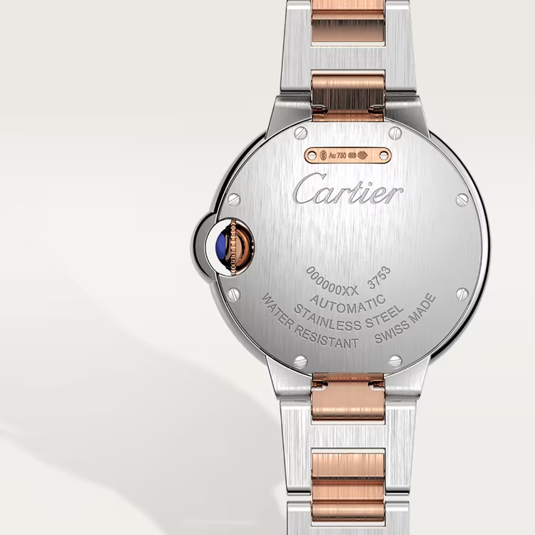 Cartier BALLON BLEU Rose Gold Mix 33mm - Image 3
