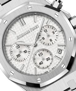 Alternative view of Audemars Piguet ROYAL OAK Silver-Toned Dial CHRONOGRAPH 41mm 26240ST.OO.132ST.03