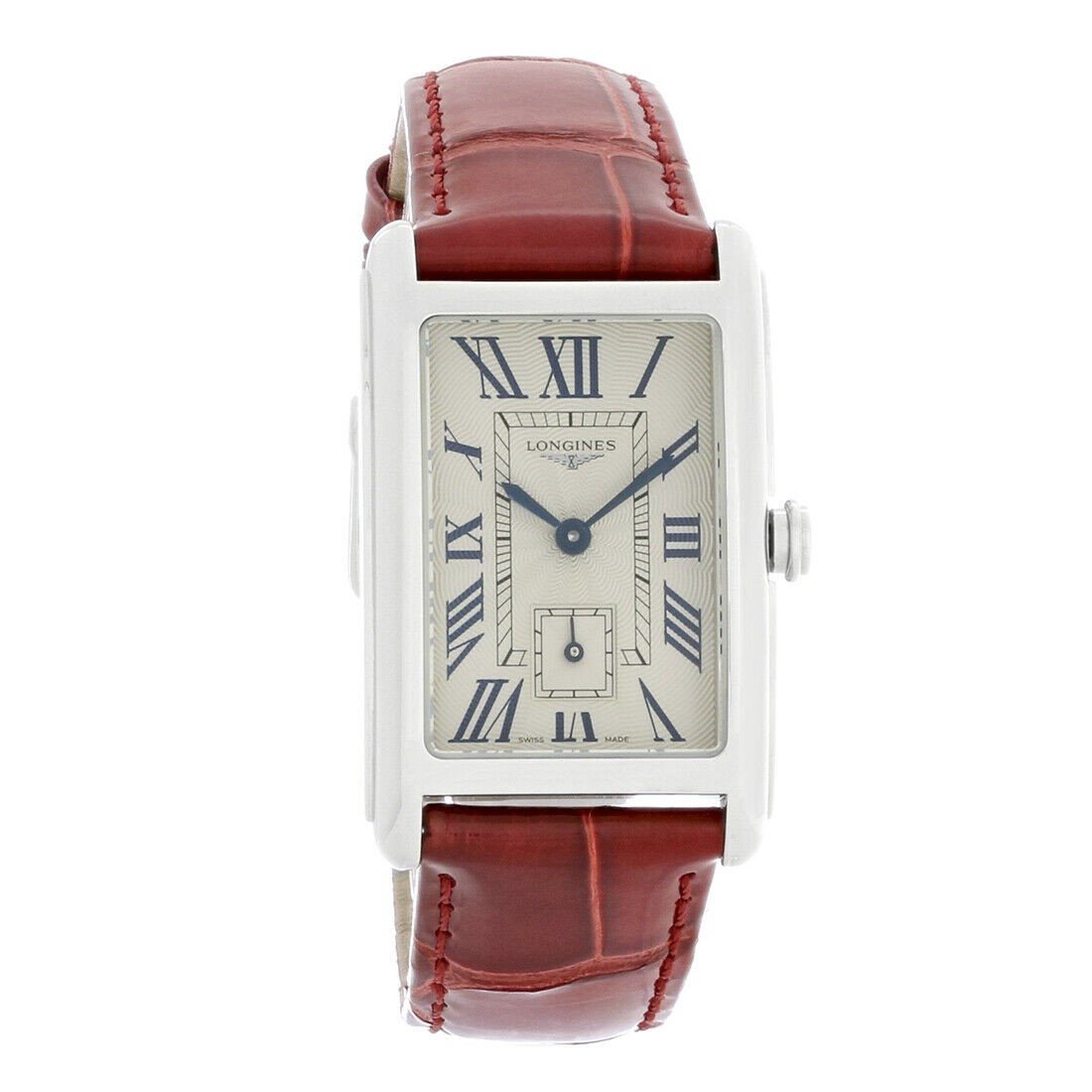 Longines Women's L5.512.4.71.5 DolceVita Red Leather Watch