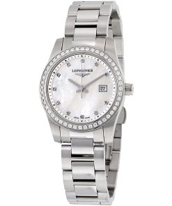 Longines Women's L33000876 Conquest Stainless Steel Watch