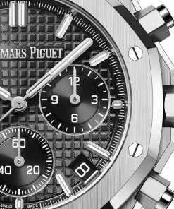 Alternative view of Audemars Piguet ROYAL OAK Black Dial CHRONOGRAPH 41mm