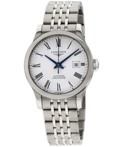Longines Women's L2.321.4.11.6 Record Stainless Steel Watch
