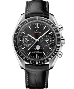 Omega Speedmaster Moonphase Black Dial 44.25mm Stainless Steel Strap 304.33.44.52.01.001