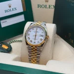 Rolex  Datejust 36mm 126233 White Dial Oyster Bracelet Watch