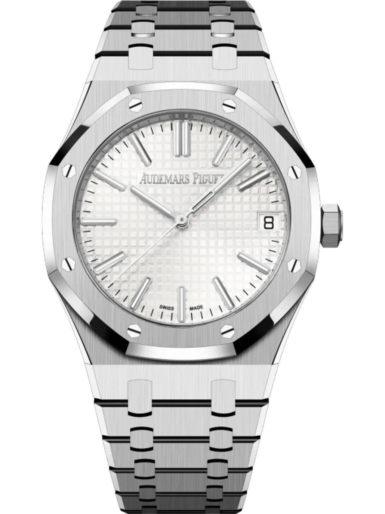 Audemars Piguet ROYAL OAK Silver-Toned Dial 41mm 15510ST.OO.1320ST.03