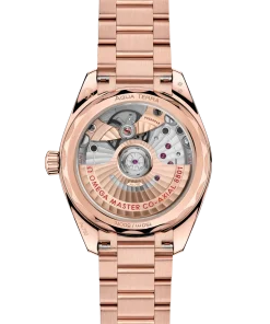 Alternative view of Omega Seamaster Aqua Terra Shades 34 mm Linen Dial Sedna™ 18k Rose Gold Bracelet 220.50.34.20.09.001