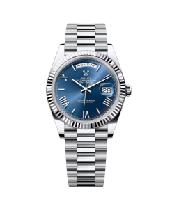 Rolex  Day-Date "President" 40mm Blue Roman Dial  228236-0007
