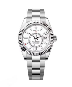 Rolex  Sky-Dweller 42mm 336934-0003 Stainless Steel White Dial Oyster