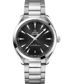 OMEGA Seamaster Aqua Terra 41mm   Black Dial Stainless Steel Bracelet 220.10.41.21.01.001