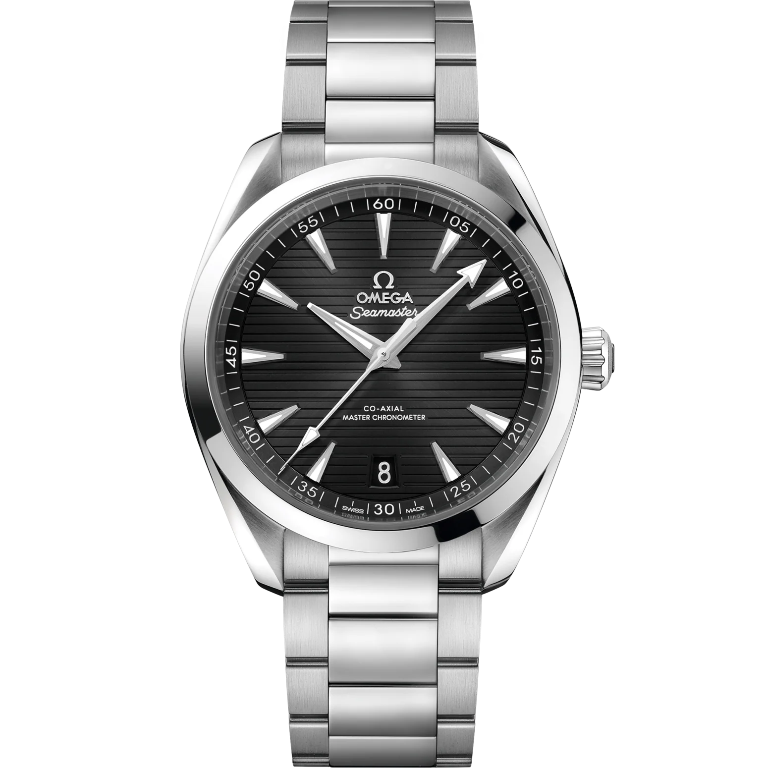 OMEGA Seamaster Aqua Terra 41mm Black Dial Stainless Steel Bracelet 220.10.41.21.01.001