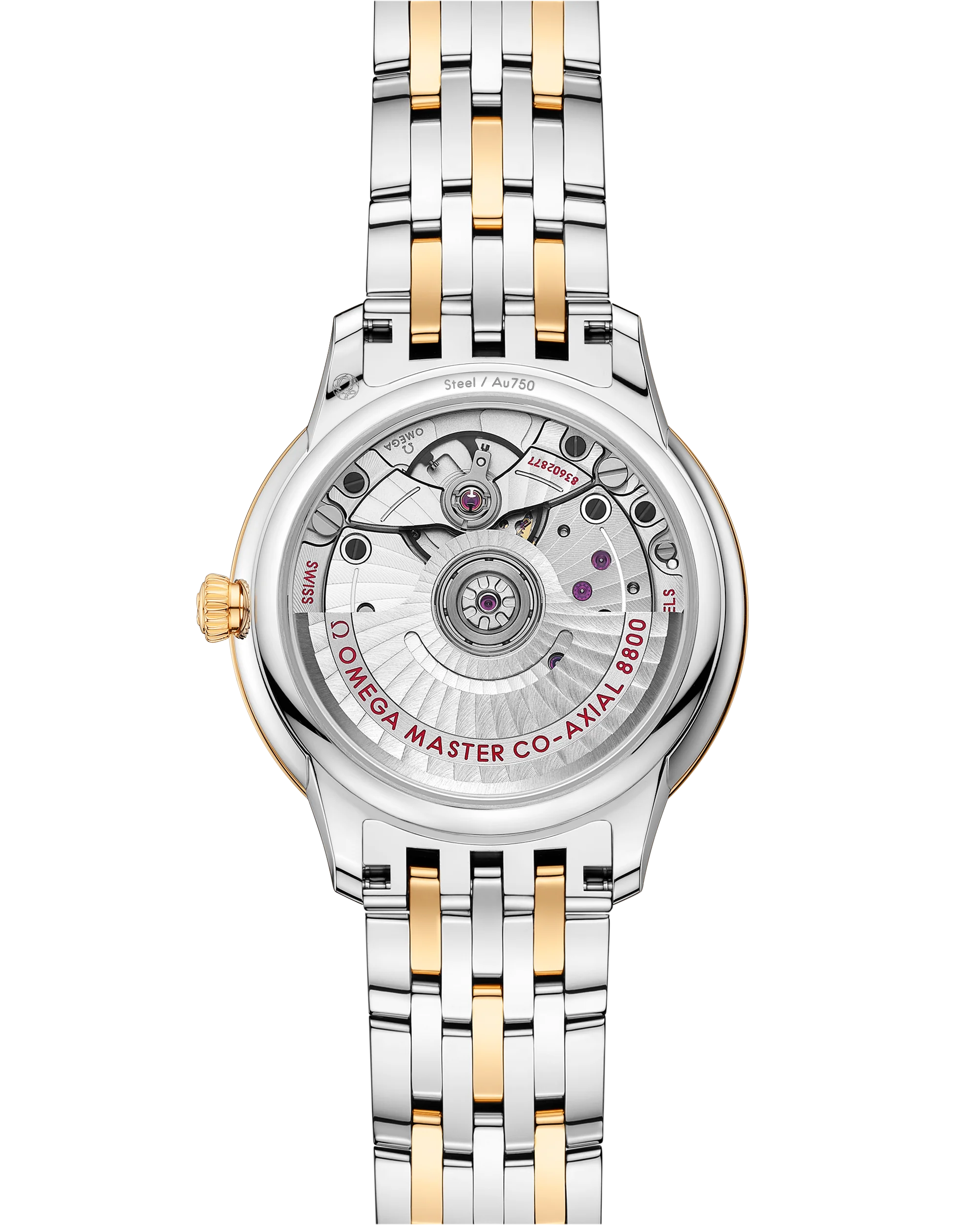 Omega De Ville Prestige, Stainless Steel, 18k Yellow Gold and Diamond-set, 34mm 434.25.34.20.55.002 - Image 2