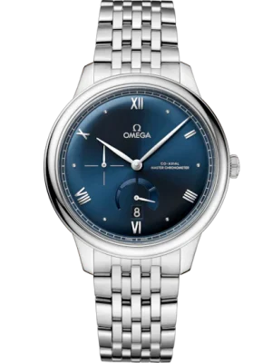 Omega De Ville Prestige 41 mm Blue Dial Stainless Steel Bracelet 434.10.41.21.03.002