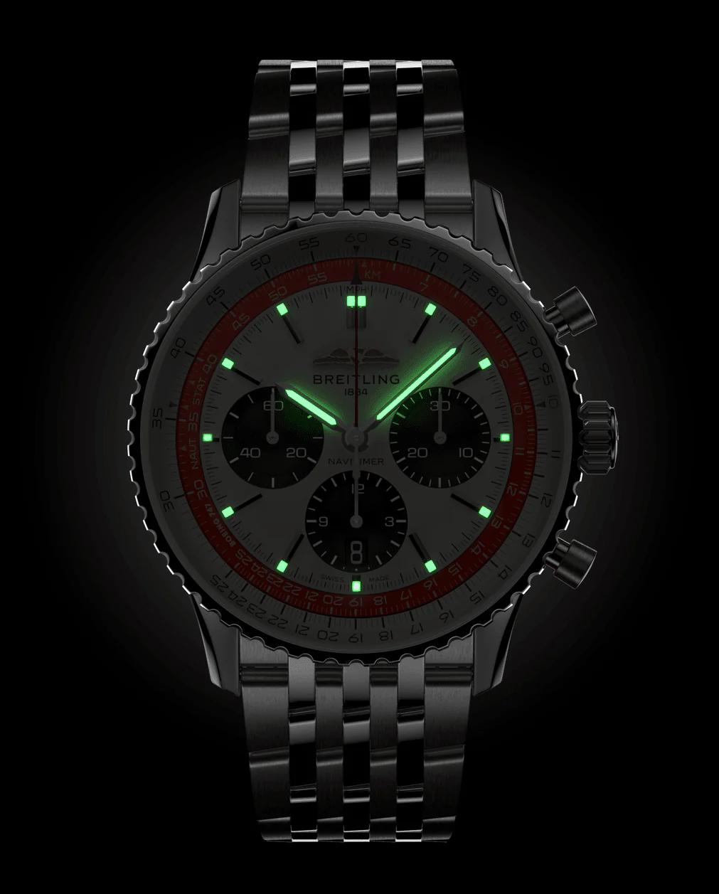 Breitling Navitimer B01 Chronograph 43 Boeing 747 Limited Edition AB01383B1G1A1 - Image 2