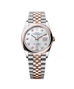 Alternative view of Rolex  Datejust 36mm 126201 Mother-of-Pearl Dial