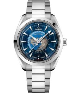 Omega Seamaster Aqua Terra 150M 43 mm Blue Dial Stainless Steel Bracelet 220.10.43.22.03.001