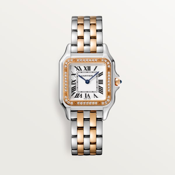 Cartier  PANTHERE Rose Gold Mix Diamond 30mm