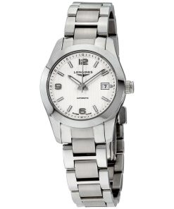 Longines Women's L2.285.4.76.6 Conquest Classic Stainless Steel Watch