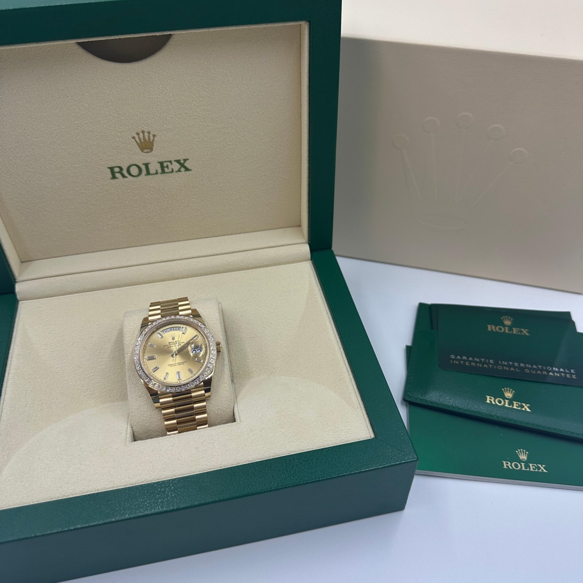 Rolex Day-Date 40mm 228398TBR-0002 Champagne Dial President Watch - Image 6