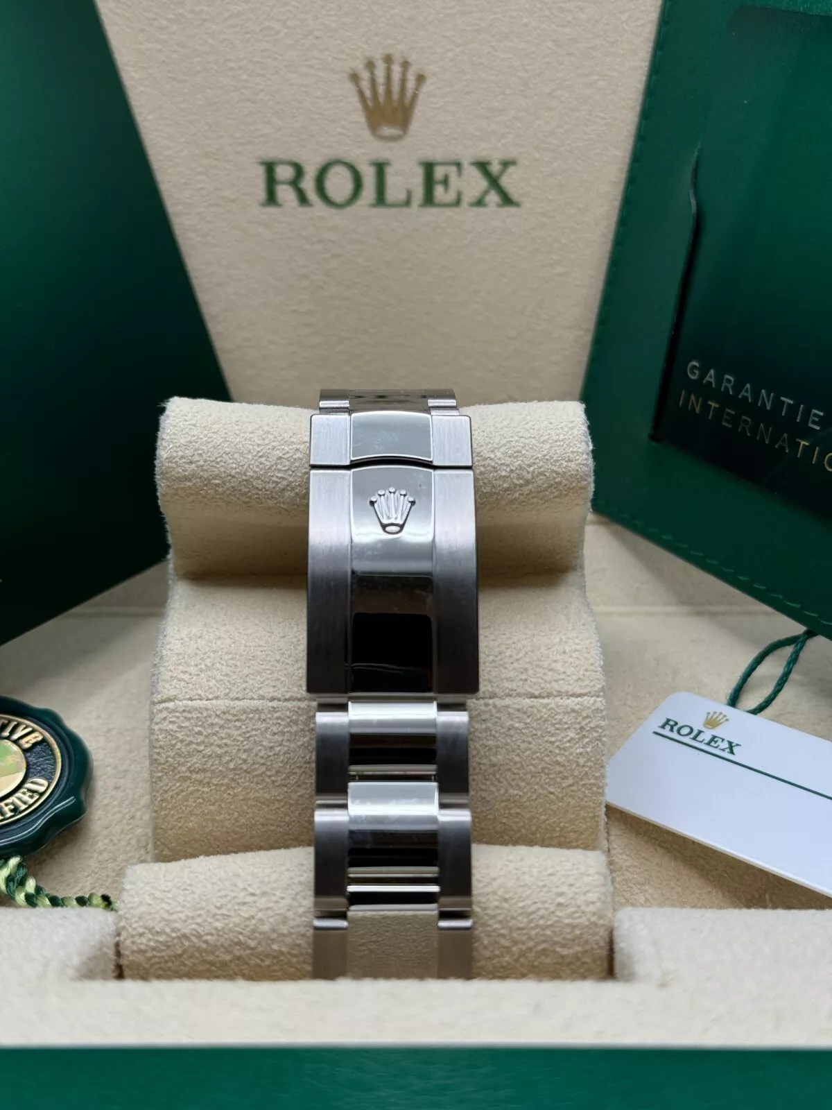 Rolex Datejust 41mm 126334 Blue Index Oyster Stainless Steel Men's Watch - Image 8