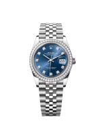 Rolex  Datejust 36mm 126284 Bright Blue Dial Jubilee Bracelet