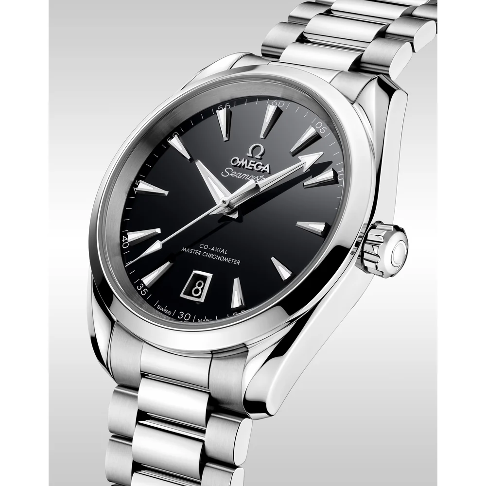 OMEGA Seamaster Aqua Terra 41mm Black Dial Stainless Steel Bracelet 220.10.38.20.01.004 - Image 2