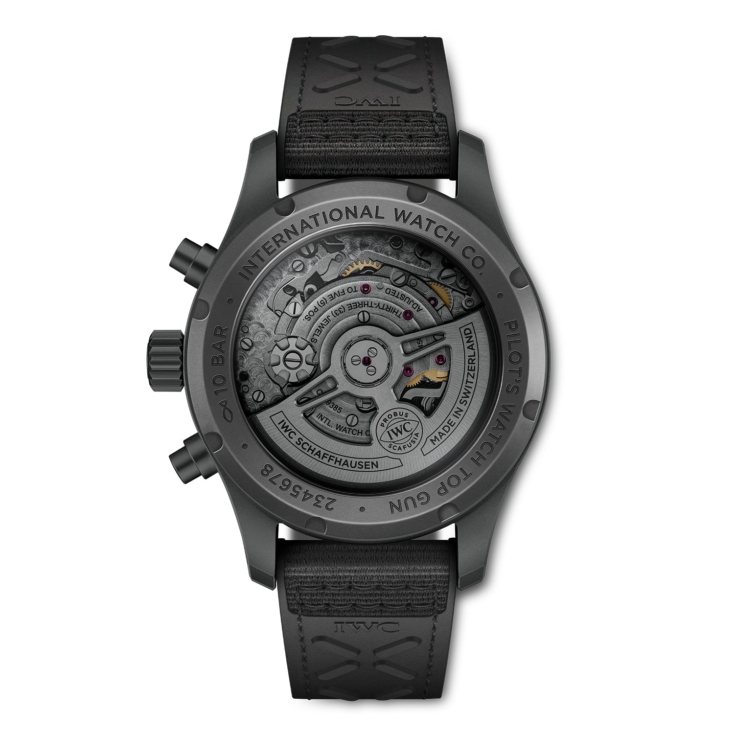 【Top replica】IWC-Pilot's Watch Chronograph 41 TOP GUN Ceratanium (IW388106) - Image 2