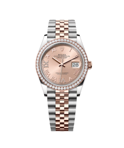 Rolex  Datejust 36mm 126281 Rose Dial Oyster 36mm Bracelet
