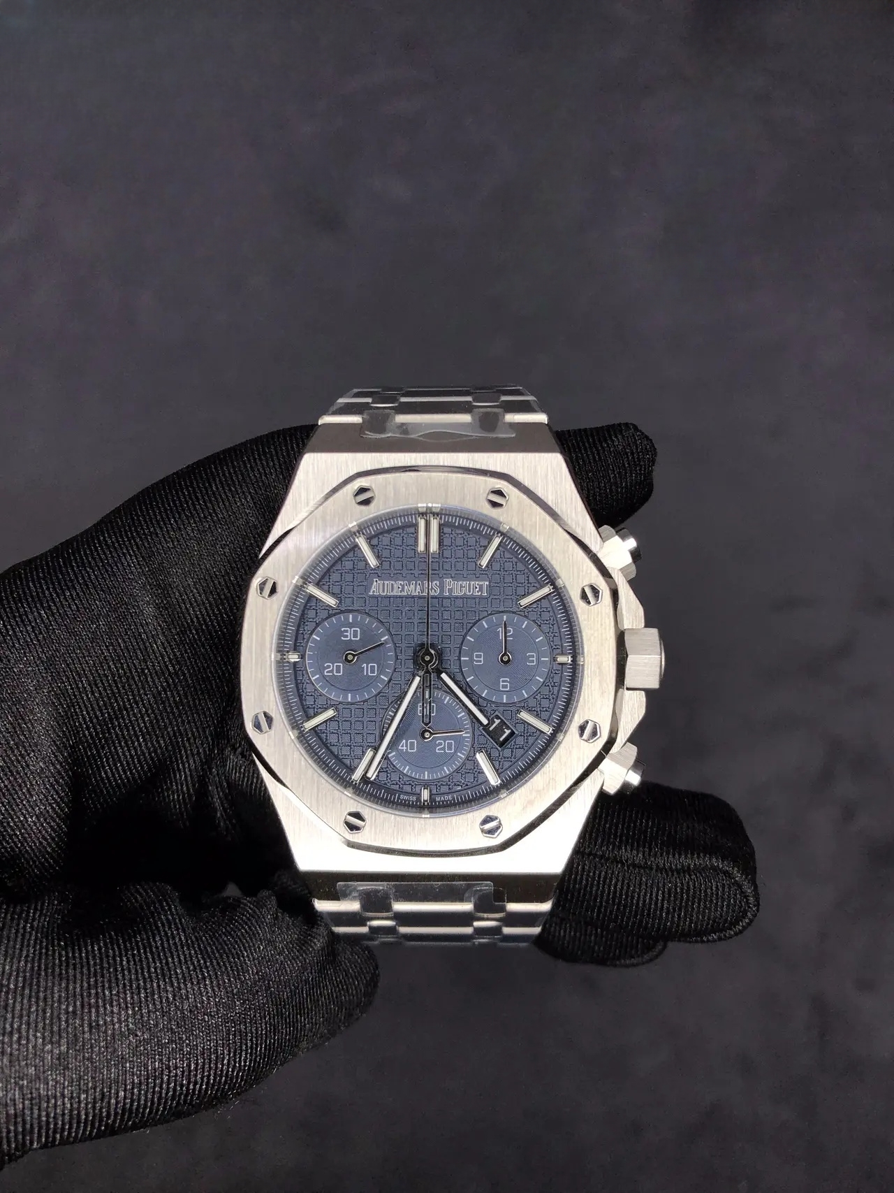 Audemars Piguet ROYAL OAK ??Night Blue Cloud 50?? Dial CHRONOGRAPH 41mm - Image 5