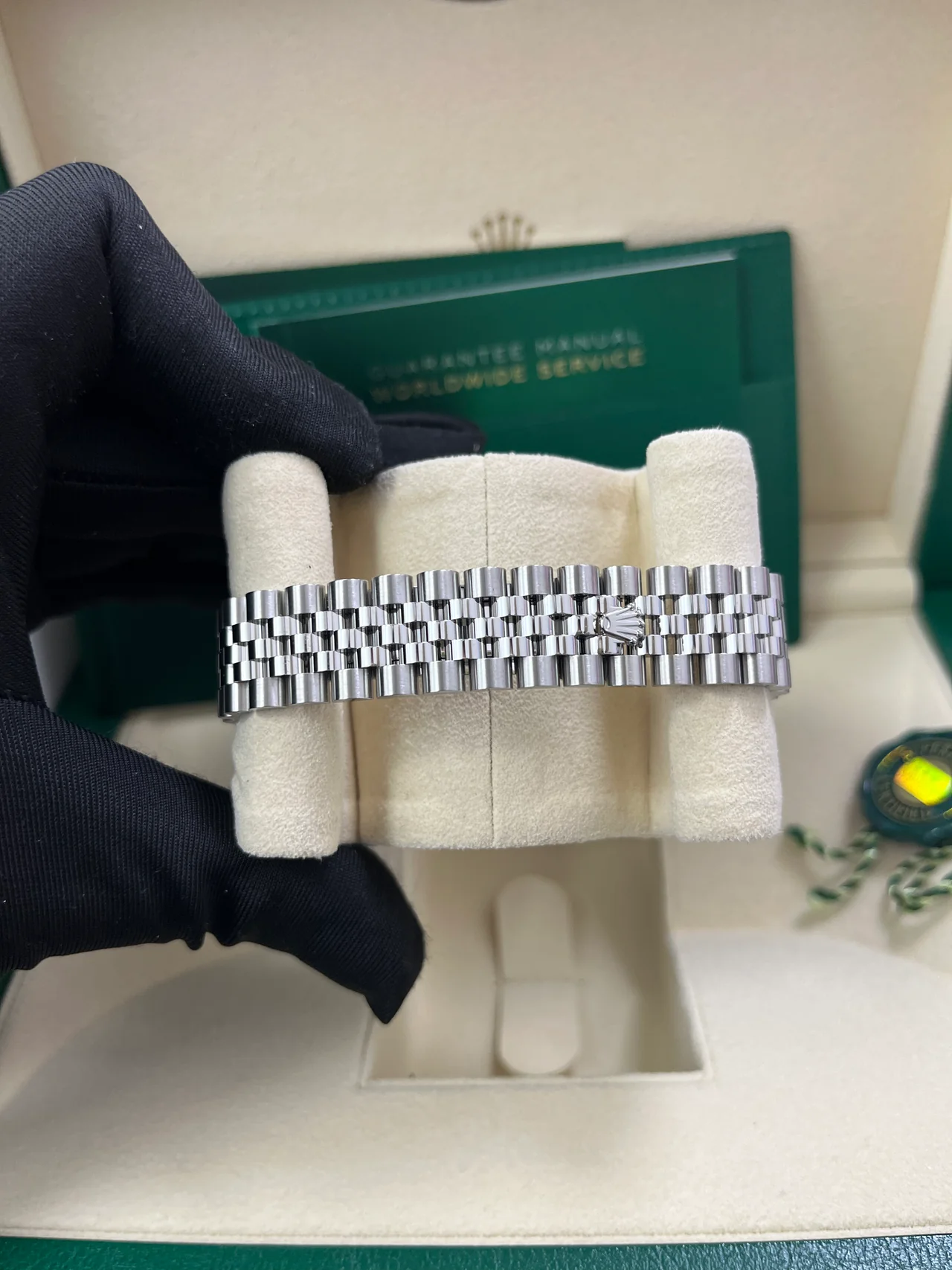 Rolex Lady-Datejust 28mm 279174 Pink Diamond Dial Oyster Bracelet - Image 9