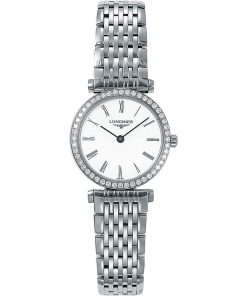 Longines Women's L42410116 La Grande Classique Diamond Stainless Steel Watch
