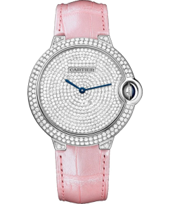 Cartier BALLON BLEU Diamond Watch 33mm