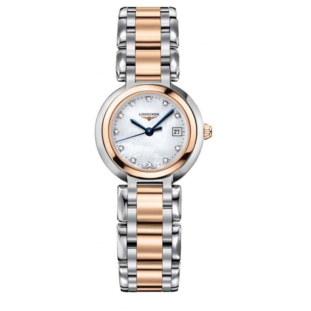 Longines Women's L8.110.5.87.6 PrimaLuna Two-Tone Stainless Steel Watch