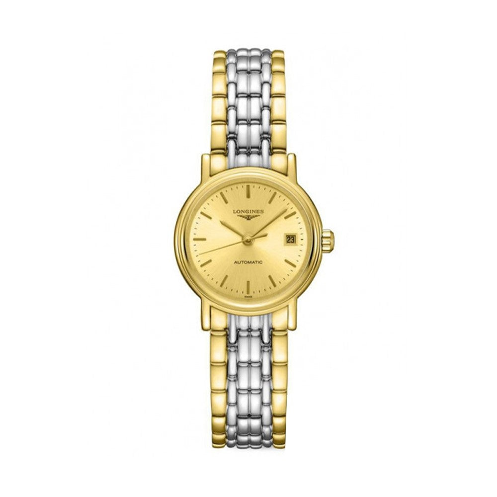 Longines Women's L4.321.2.32.7 Presence Two-Tone Stainless Steel Watch