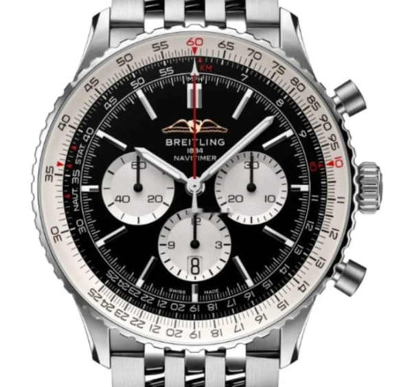 ??Breitling AB0137211B1A1 Navitimer B01 Black Dial - ??ew