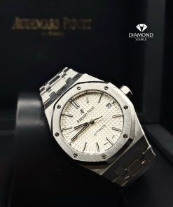 Alternative view of Audemars Piguet Royal Oak Selfwinding 34mm Womens 77350ST.OO.1261ST.01
