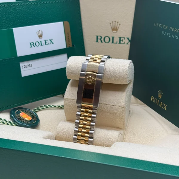 Rolex  Datejust 36mm 126233 White Dial Oyster Bracelet Watch