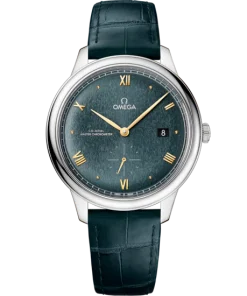 Omega De Ville Prestige 41mm Green Dial Stainless Steel Strap 434.13.41.20.10.001