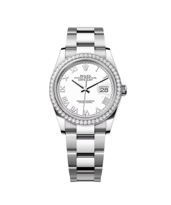 Rolex  Datejust 36mm 126284RBR White Dial