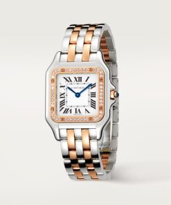 Alternative view of Cartier  PANTHERE Rose Gold Mix Diamond 30mm