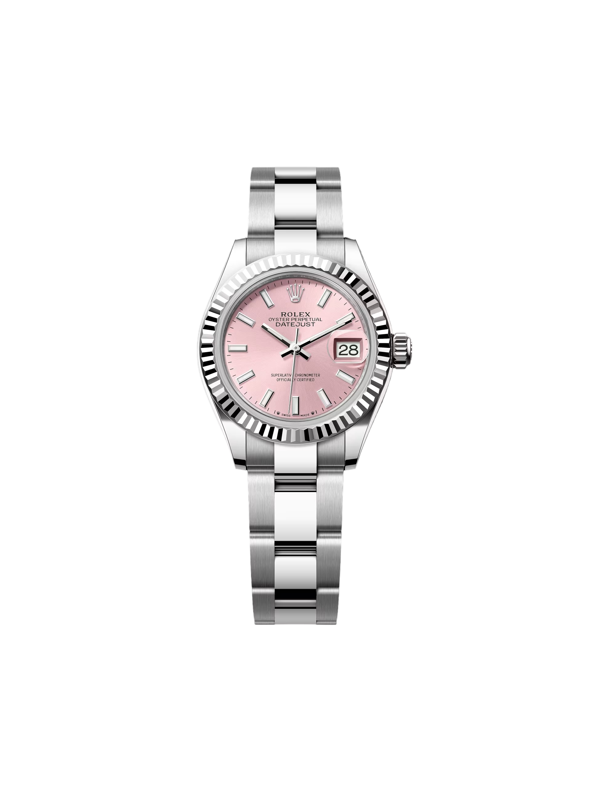 Rolex Lady-Datejust 28mm 279174 Pink Dial Oyster Bracelet - Image 2