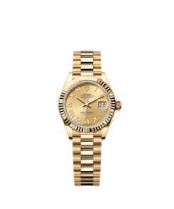 Alternative view of Rolex Lady-Datejust 28mm 279178  Champagne Roman Dial