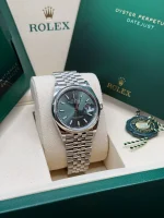 Rolex  Datejust 36mm 126200 Mint Green Dial Stainless Steel Oyster Bracelet Watch
