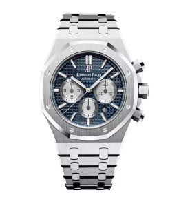 Audemars Piguet Royal Oak 41mm Blue Dial Stainless Steel Bracelet Men's Watch