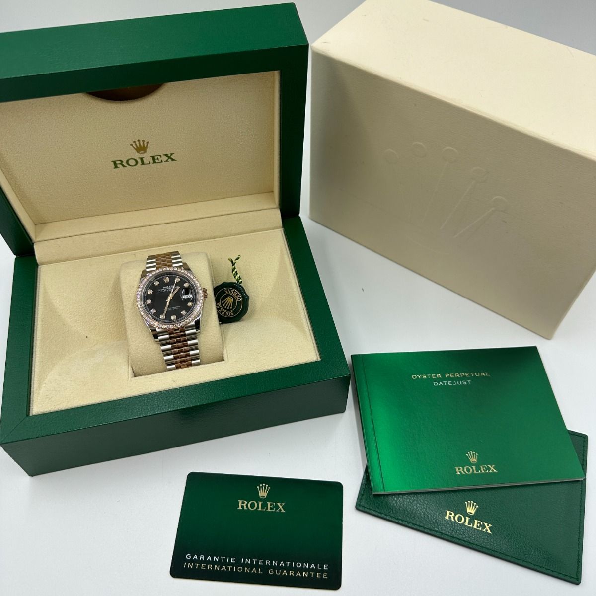 Rolex Datejust 36mm 126281 Black Dial Jubilee Bracelet - Image 9