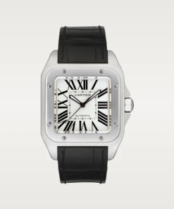 Cartier SANTOS 100 Silver Gray 38mm