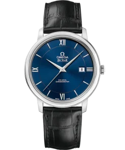 Omega De Ville Prestige 39.5 mm Blue Dial Stainless Steel Strap 424.13.40.20.03.001