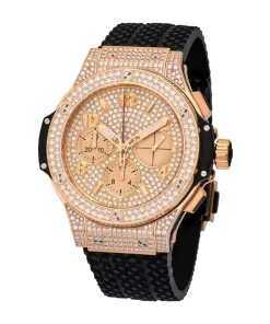 Alternative view of Hublot With Diamond